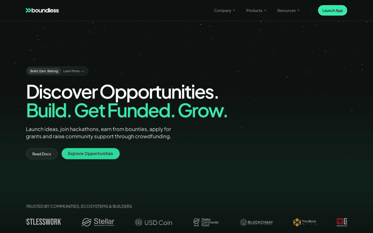 Boundless project preview