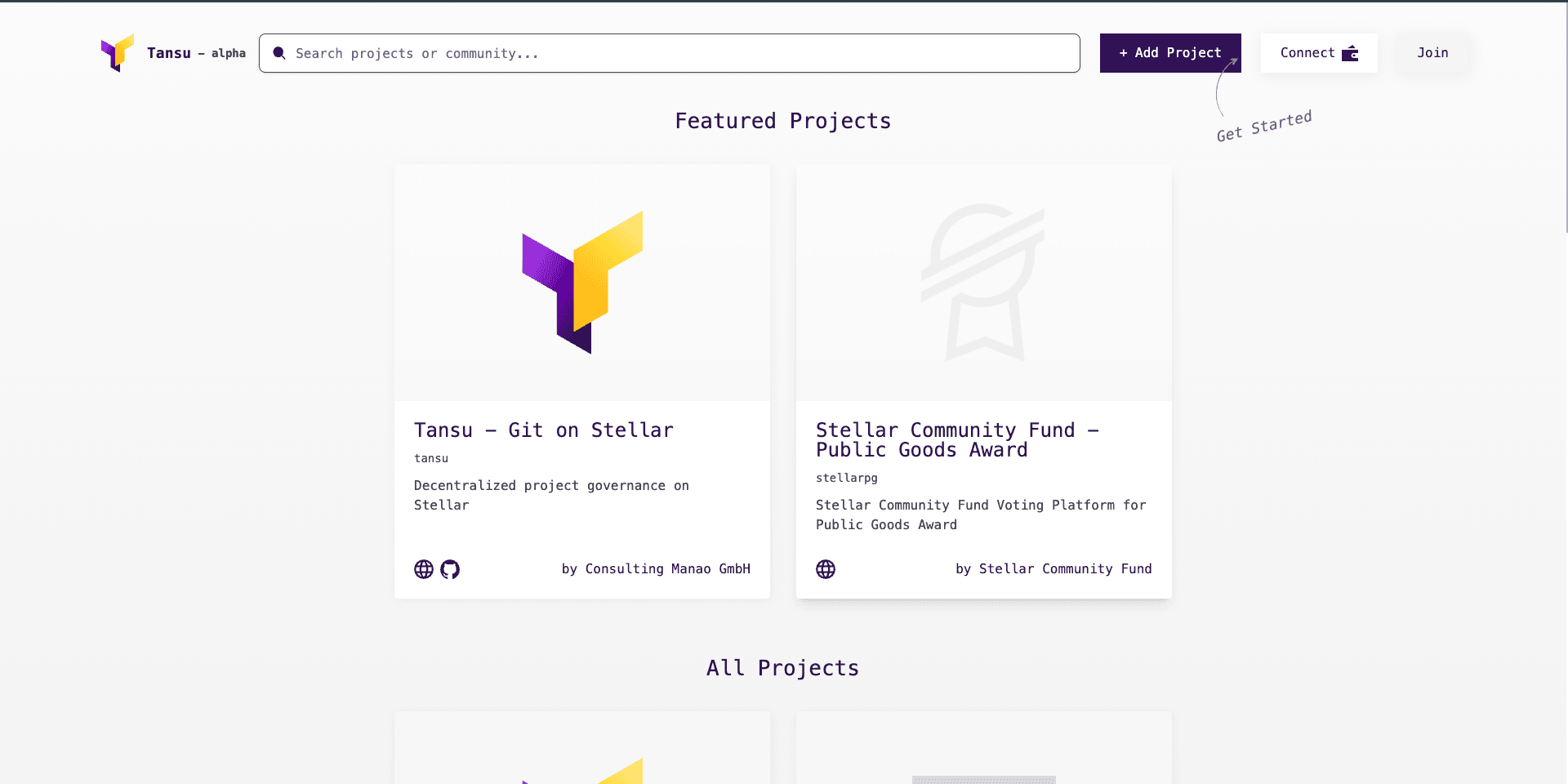 Tansu project preview